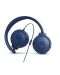 Ακουστικά JBL - T500, μπλε - 5t