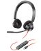 Ακουστικά Poly Plantronics - Blackwire 3320 MS, USB-C, μαύρα - 1t