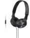 Ακουστικά με μικρόφωνο Sony MDR-ZX310AP - μαύρα - 1t
