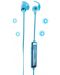 Αθλητικά ασύρματα ακουστικά Tellur - Runner, μπλε - 1t