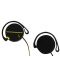 Σπορ ακουστικά TNB - Sport Clip, μαύρα/κίτρινα - 2t