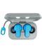 Αθλητικά ακουστικά Skullcandy - Dime, TWS, Γκρι/Μπλε - 2t