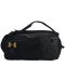Αθλητική τσάντα  Under Armour - Contain Duo, 50 l, μαύρη - 1t