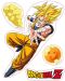 Αυτοκόλλητα ABYstyle Animation: Dragon Ball Z - Goku & Vegeta - 2t