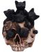 Αγαλματίδιο Nemesis Now Adult: Gothic - Cranial Litter, 14 cm - 2t