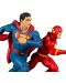 Αγαλματίδιο DC Direct DC Comics: Justice League - Superman & The Flash Racing (2nd Edition), 26 cm - 5t