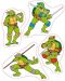 Αυτοκόλλητα ABYstyle Animation: Teenage Mutant Ninja Turtles - Turtles & Splinter - 2t