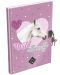 Μυστικό ημερολόγιο με λουκέτο Lizzy Card Wild Beauty Purple - A5 - 1t