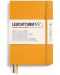 Σημειωματάριο Leuchtturm1917 Rising Colors - A5, оранжев, σε γραμμές, μαλακό εξώφυλλο - 1t