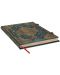 Σημειωματάριο Paperblanks Turquoise Chronicles - 18 х 23 cm, 72 φύλλα - 4t