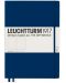 Σημειωματάριο  Leuchtturm1917 Master Slim - А4+, λευκές σελίδες ,Navy - 1t