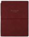 Тефтер Victoria's Journals Kuka - Μπορντό, πλαστικό κάλυμμα, 96 φύλλα, В5 - 1t