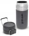 Θερμικό μπουκάλι νερού Stanley - The Quick Flip,Charcoal, 0.47 l - 3t