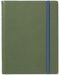 Σημειωματάριο  Filofax Neutrals - А5,  Σκούρο πράσινο - 1t