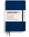 Σημειωματάριο Leuchtturm1917 Paperback - B6+, μπλε, σελίδες με γραμμές, σκληρό εξώφυλλο - 1t
