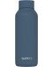 Θερμικό μπουκάλι Quokka Solid - Stone Blue, 510 ml - 1t