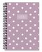 Σημειωματάριο  Keskin Color - Lilac, А6, 80 φύλλα, ποικιλία - 3t