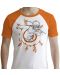Κοντομάνικη μπλούζα ABYstyle Animation: Naruto Shippuden - Naruto (White & Orange) - 1t