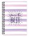 Σημειωματάριο  Keskin Color - Lilac, А6, 80 φύλλα, ποικιλία - 2t