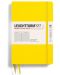 Σημειωματάριο Leuchtturm1917 Paperback - B6+, κίτρινο, σελίδες με γραμμές, σκληρό εξώφυλλο - 1t