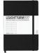 Σημειωματάριο Leuchtturm1917 Medium A5 - Μαύρες σελίδες με γραμμώσεις - 1t