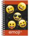 Σημειωματάριο  Derform - Emoji, A6,Ποικιλία - 1t