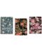 Τετράδιο Black&White - Kimono, A4, 80 φύλλα, φαρδιές σειρές, ποικιλία - 1t