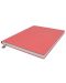 Тефтер Victoria's Journals Smyth Flexy - Πορτοκαλί, πλαστικό κάλυμμα, 96 φύλλα, В5 - 3t