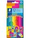 Χρωματιστά μολύβια Staedtler Happy 146 - 12 χρώματα - 1t