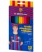 Χρωματιστά μολύβια Astra FC Barcelona - 12 χρώματα - 1t