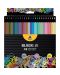 Χρωματιστά μολύβια Adel BlackLine - 48 χρώματα - 1t
