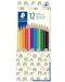 Χρωματιστά μολύβια Staedtler Pattern 175 - 12 χρώματα, ποικιλία - 2t
