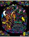 Δημιουργικό σετ Janod - Χρωματισμός με φθορίζοντες δείκτες - 3t