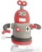 Δημιουργικό σετ Totum - Φτιάξε ένα ρομπότ, κόκκινο - 2t