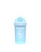 Κύπελλο μωρού με αντάπτορα Twistshake Crawler Cup-Μπλε, 300 ml - 1t