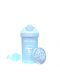 Κύπελλο μωρού με αντάπτορα Twistshake Crawler Cup-Μπλε, 300 ml - 4t