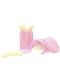 Δοχείο αποθήκευσης τροφίμων Twistshake Pastel - ροζ,2 x 100 ml - 2t