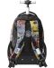 Σχολική τσάντα με ρόδες Kaos 2 σε 1 - Metal - 3t