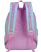 Σχολική τσάντα  Miss Lemonade Sunshine -2 τμήματα, βυσσινί - 2t