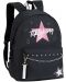Σχολική τσάντα   Unkeeper Tiktoking Around - Star, μαύρη  - 2t