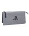 Κασετίνα σχολική  PlayStation - Essentials,3 φερμουάρ - 1t