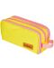 Σχολική κασετίνα Herlitz - Neon Yellow/Light Pink, με 3 φερμουάρ - 1t