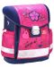 Σχολική τσάντα-κουτί Belmil - Tropical Pink, με σκληρό πάτο και 1 τμήμα - 1t