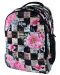 Σχολική τσάντα   Kaos 2 σε 1 - Flower Queen,  4 θήκες - 2t