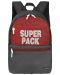 Σχολικό σακίδιο S. Cool Super Pack - Red and Black, με 1 θήκη - 1t