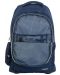 Σχολική τσάντα με ρόδες  Milan 1918 - με 2 θήκες, σκούρο μπλε, 25 l - 4t