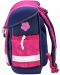 Σχολική τσάντα-κουτί Belmil - Tropical Pink, με σκληρό πάτο και 1 τμήμα - 4t