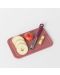 Αποφλοιωτής μήλου Brabantia - Tasty+, Aubergine Red	 - 2t