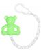 Αλυσίδα πιπίλας Wee Baby - Toy,πράσινη αρκούδα - 1t