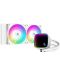 Υδρόψυξη  DeepCool - LS520 RGB SE White, 2x120 mm - 1t